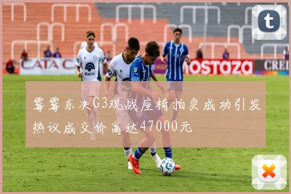 霉霉东决G3观战座椅拍卖成功引发热议成交价高达47000元